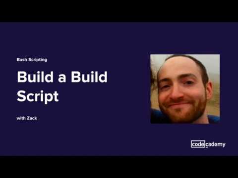 Bash Scripting Build a Build Script - Bash Scripting Build a Build Script