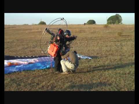 Paramotor - Karen skinner-Distance record 2009