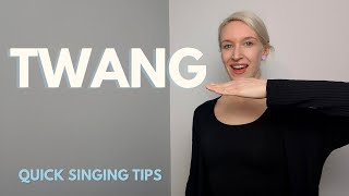 Quick Singing Tips | Twang. How to sing louder with less effort. What is twang and how do we do it!
