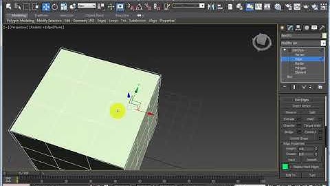 3DsMax - Remove edge/vertex