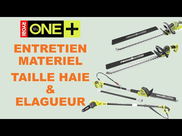 Comment aiguiser un taille-haie ? Tous les conseils de Ryobi