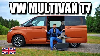 Volkswagen Multivan T7 eHybrid - Family Van (ENG) - Test Drive and Review