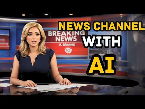 How To Create A News Channel With AI || AI News Video Generator || AI Lip Sync's Avatar