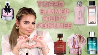 TOP 20 SUMMER FRUITY PERFUMES THAT WILL GIVE YOU COMPLIMENTS 100% | PERFUME REVIEW | Paulina Schar