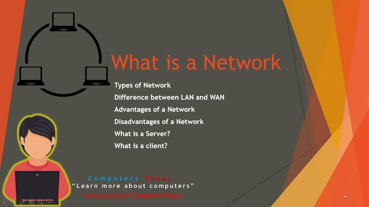 What is a Network | Difference between Server and Client | Networking ...