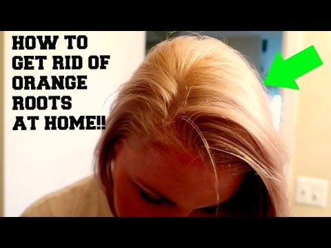 How To Get Rid Of Orange Roots With Wella 050 Full Demo Youtube