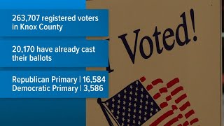 Republican voters in Knox County leading way in Early Voting for May Primary Election so far