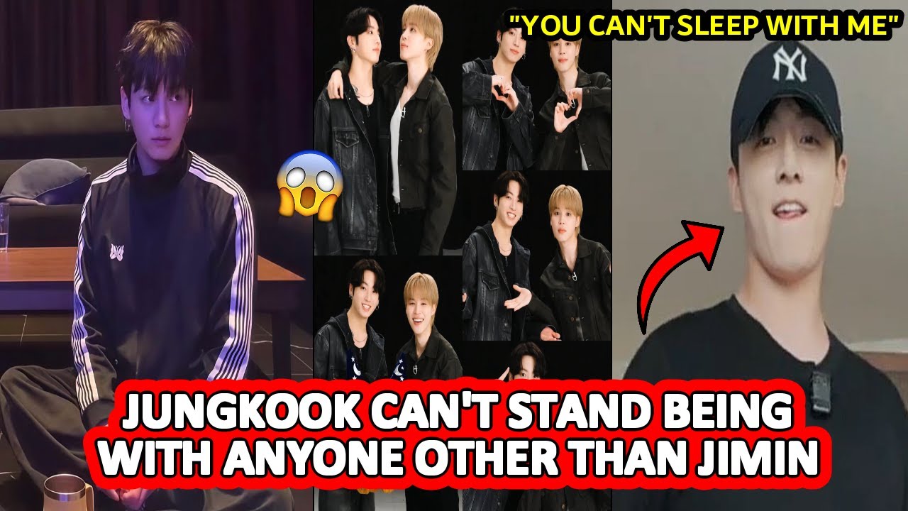«ТЫ НЕ МОЖЕШЬ СПАТЬ СО МНОЙ» 🤡 Чонгук НЕ ВЫНОСИТ, когда Джимин с КЕМ-ТО ДРУГИМ 💍 его РЕАКЦИЯ сказала