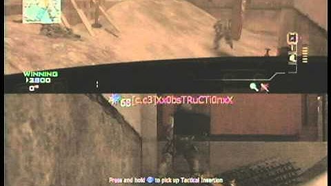 mw3 how to get out of hardhat *after patch*
