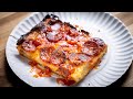 The Best Sheet Pan PEPPERONI PIZZA Recipe