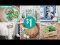 DOLLAR TREE SUMMER DIY DECOR ☀ Wreath, Succulent Arrangement, Coastal Frame & More!