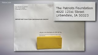 Voters find unexpected return addresses on Georgia absentee ballots