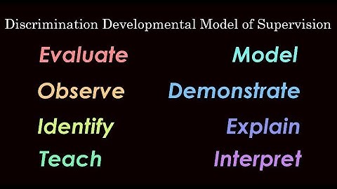 Counselor Tips Supervision_Discrimination Developmental Model