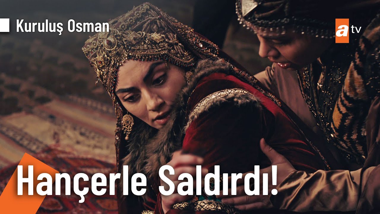 Melike Hatun Bala Hatun'a hançerle saldırdı - Kuruluş Osman 157