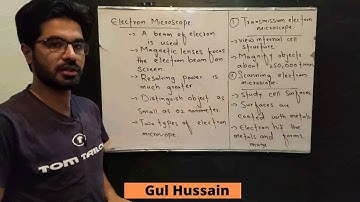 Electron microscope lecture in pashto | Class 9 biology - Cha 4 | Home of biology