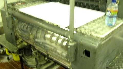 Heidelberg SORMZ two color offset printing press in production