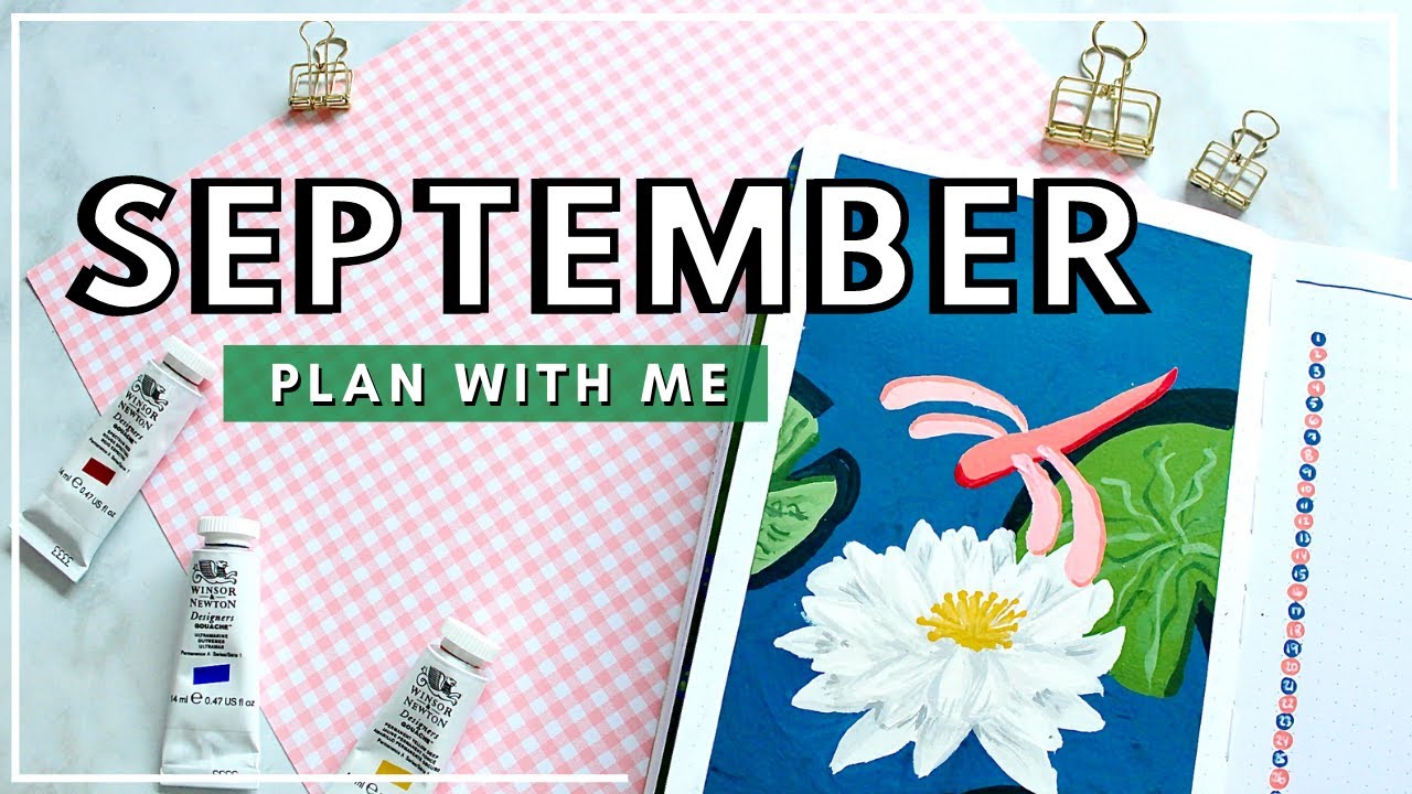 September 2022 Plan With Me: Dragonfly Theme - How I Start A Bullet Journal Monthly | CREATEWITHCAIT