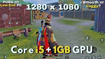 Can Core i5 4th Gen + 1GB GPU Run PUBG Mobile? (Real Test Gameplay)