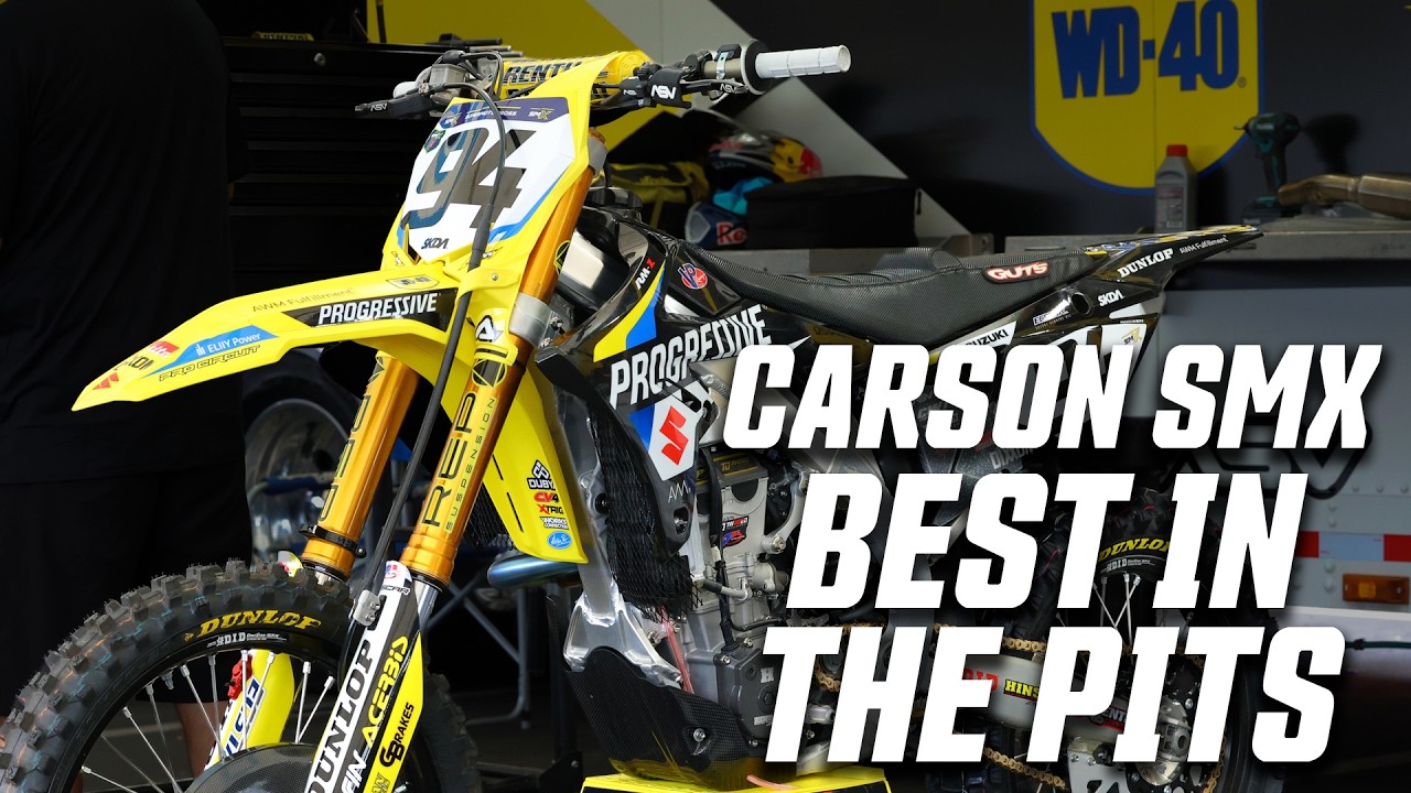 BEST IN THE PITS👀 2026 Carson SMX