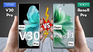 vivo V30 Pro Vs Oppo Reno 11 Pro  Full Comparison  Techvs