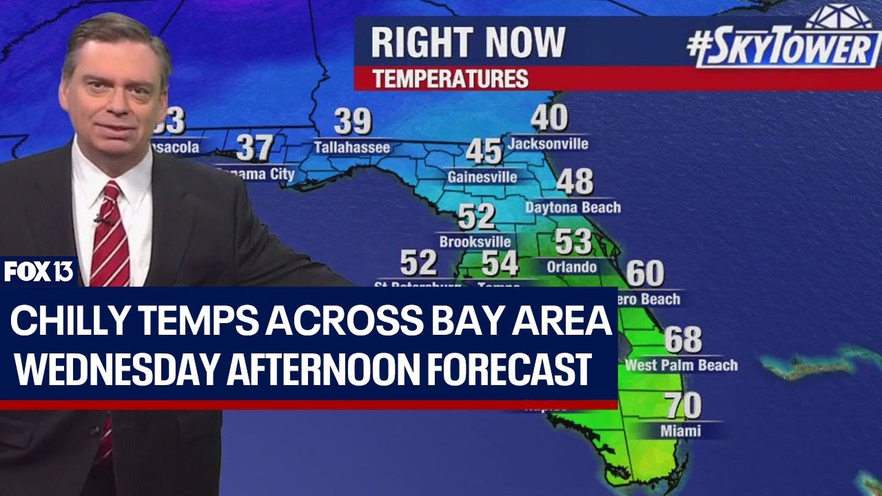 Chilly temps across Bay Area | Jan. 17, 2024 - YouTube