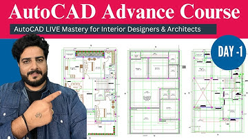 Day 1: AutoCAD for Interior Designers & Architects | LIVE Mastery Series