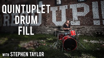 A Drum Fill You Will NEVER Use (Quintuplet Drum Lesson)