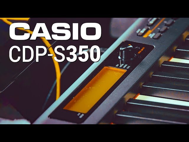 Цифровое фортепиано CASIO CDP-S350BK