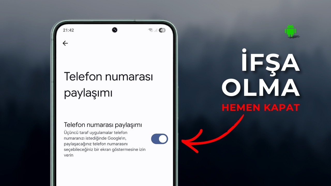 Telefon Numaran Paylaşılıyor Olabilir! Hemen Bu Ayarları Kapat