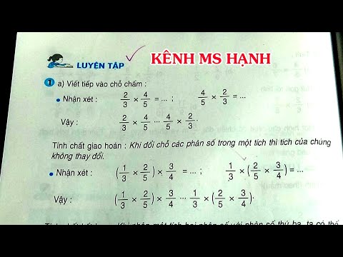 Video TOÁN LỚP 4 - TRANG 134 - SÁCH GIÁO KHOA - LUYỆN TẬP... - youtube