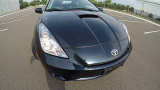 4K Review  2003 Toyota Celica GT-S Virtual Test-Drive & Walk-around