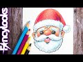 Cómo dibujar a Santa Claus sin rojo #dibujo #fancylooks #cmyk