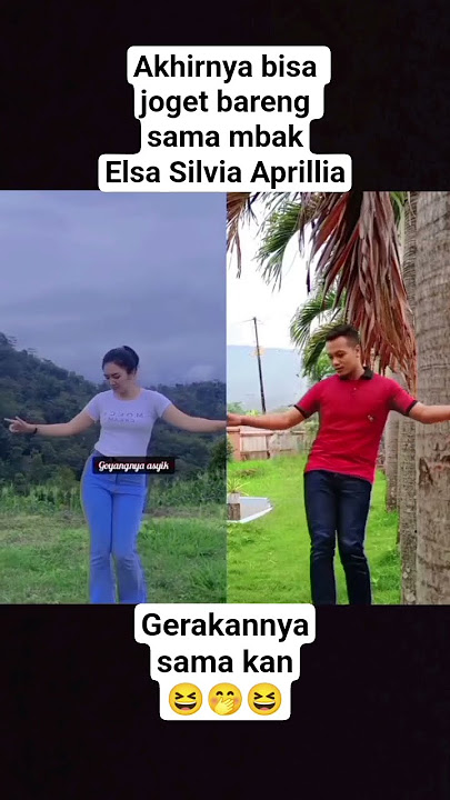 Akhirnya bisa joget bareng sama mbak Elsa Silvia Aprillia..... #funny #fun #lucu #ngakak #jogetviral