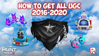 Full 2016-2020 How to GET ALL UGC in The Hunt: Roblox 20 [EVENT] Update
