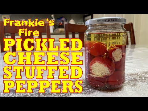 Video: Red Peppers With Cheese Filling