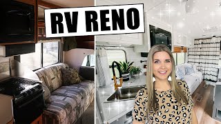 RV RENOVATION ON A BUDGET  Step by Step RV Makeover