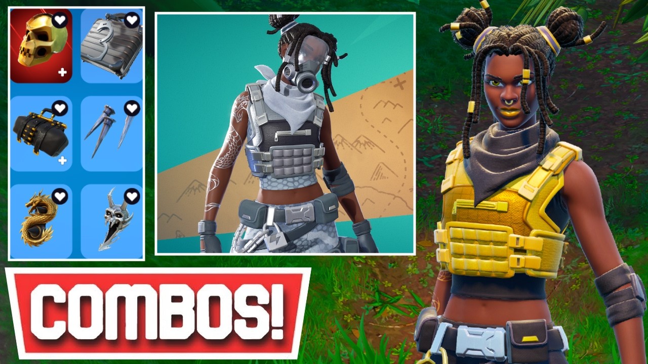 *NEW* BEST LUXE PATROLLER SKIN COMBOS [SEASON 8 OG PASS]! | Fortnite ...