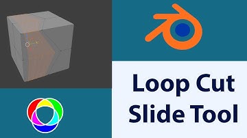 Loop Cut and Slide Tool - Blender Modeling Tools Tutorial for the Beginners.