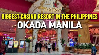 Okada Manila Tour 2024 | The LARGEST Resort, Hotel \& Casino in the Philippines