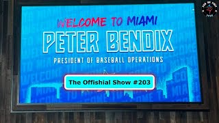 Inside Peter Bendix's Marlins Presser | The Offishial Show