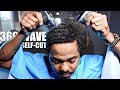 360 wave selfcut transformation  highlow taper