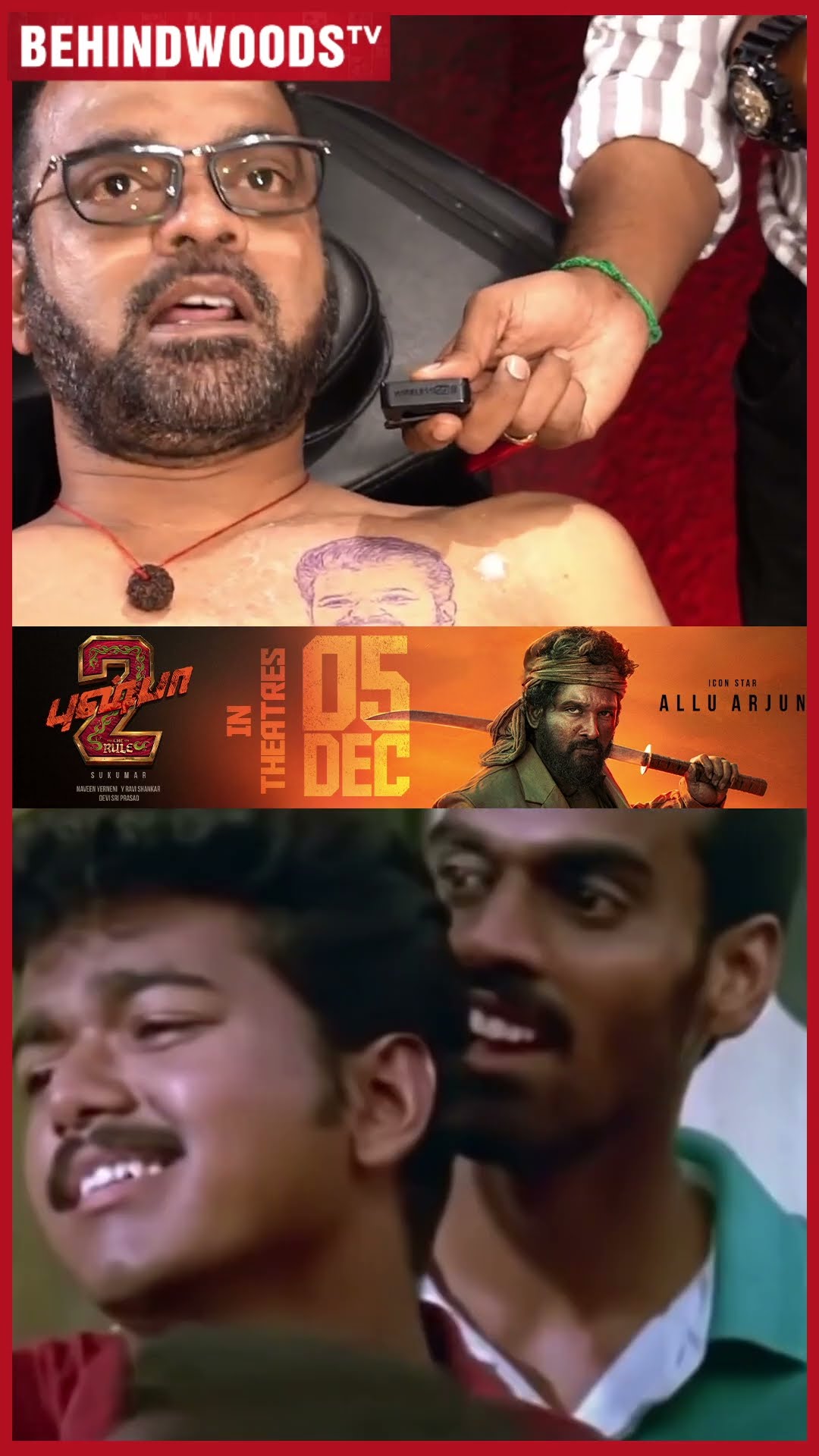 '9 படம் VIJAY கூட நடிச்சிருக்கேன், Close Friend-u..' Vijay-ய பச்ச குத்தி கிட்டே பேசிய Dhadi Balaji