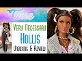  very necessary hollis   true collection doll  edmonds collectible world  unboxing  review