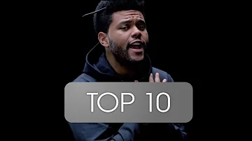 Top 10 Most streamed THE WEEKND Songs (Spotify) (05. December 2019)
