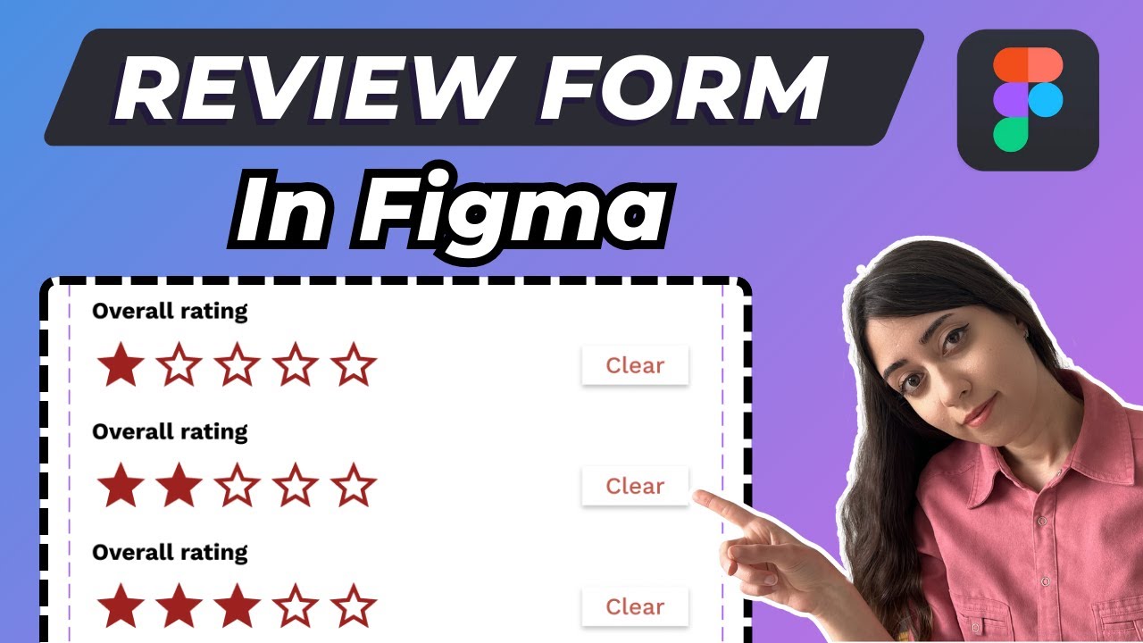 Design a Customer Review Form in Figma with @design_with_mahsa - YouTube