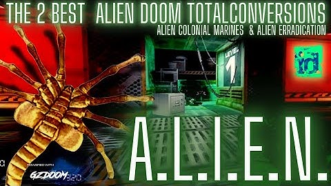 2 INSANE ALIEN GAMES running on GZDOOM Engine ! #DeltaTouch #newdoommods #gzdoom