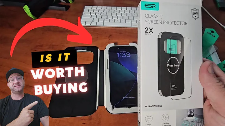 ESR 3 Pack for iPhone 17 Pro Max Screen Protector