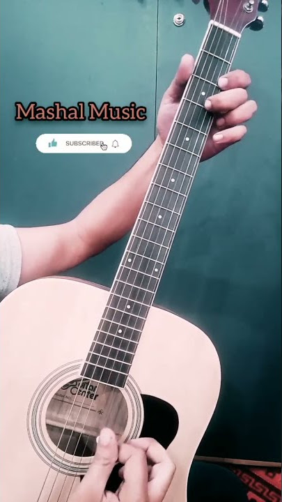 Tujhe Dekha To Ye Jana Sanam | Guitar Cover | Mashal Khan |