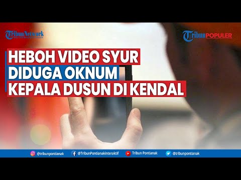 Tribun Populer - Heboh Video Syur Diduga Oknum Kepala Dusun di Kendal