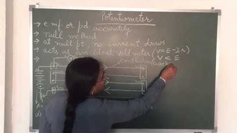 XII Ch-3 PART - 6 Potentiometer  (Current Electricity)